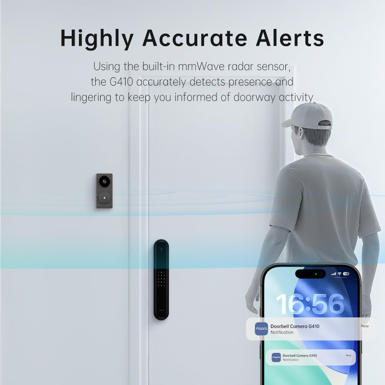 زنگ درب هوشمند Aqara Doorbell Camera Hub G410